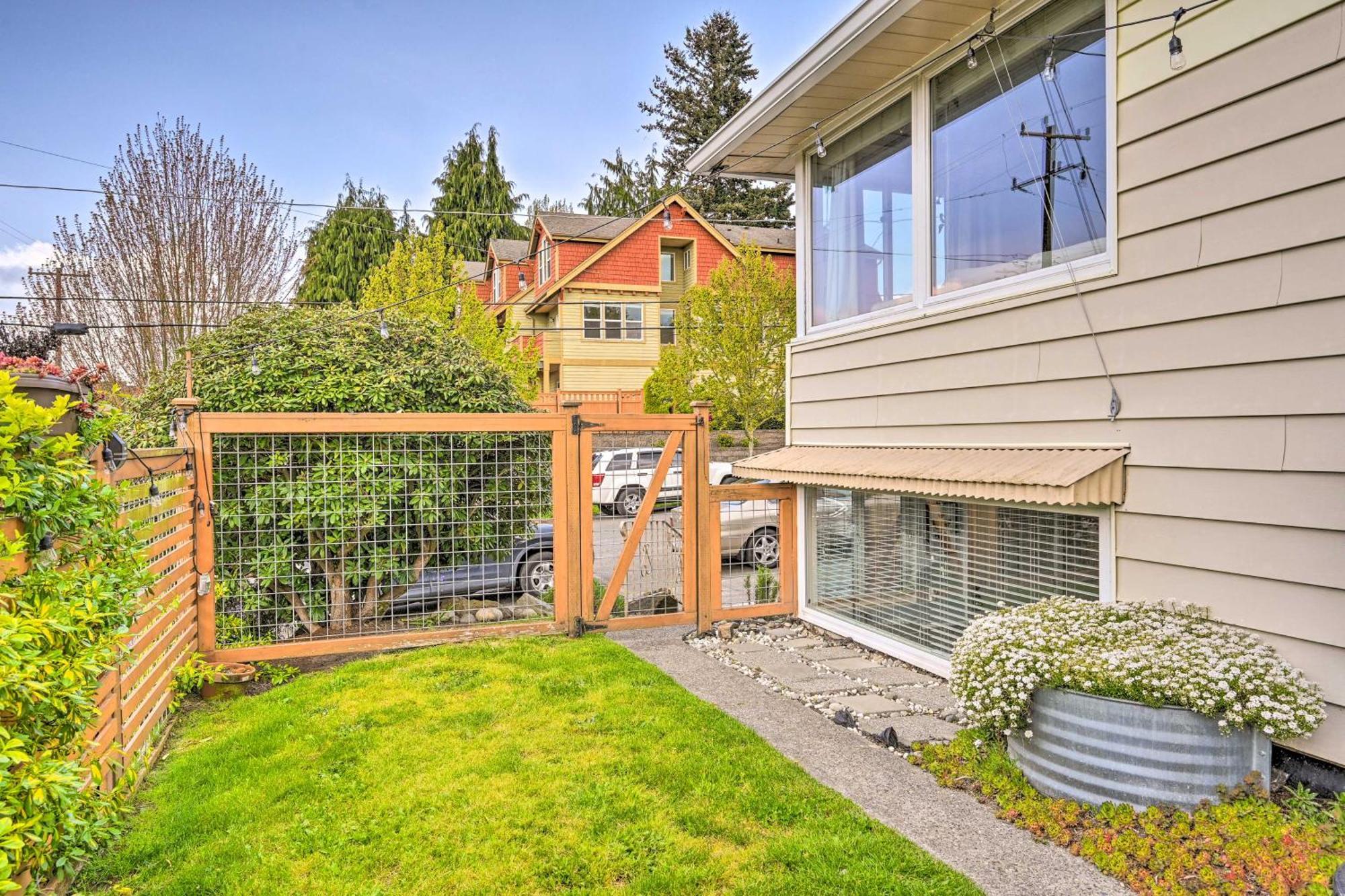 Seattle Garden Apt Walk To Water And Amenities! Exterior foto